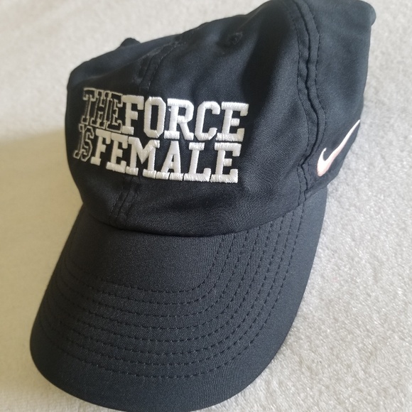 Nike | Accessories | The Force Is Female Nike Ponytail Visor Hat | Poshmark